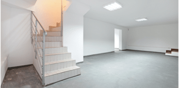 painting a basement floor