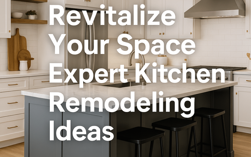 Revitalize Your Space: Expert Kitchen Remodeling Ideas