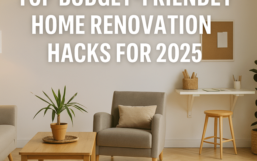 Top Budget-Friendly Home Renovation Hacks for 2025
